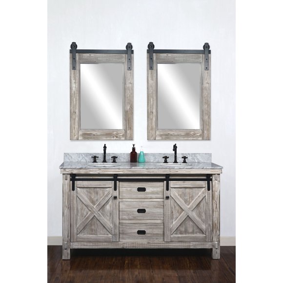 Barn Door Vanity