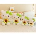 thumbnail image 4 of New Design Sunflower Hello KT Stuffed Animal Plush Doll Kawaii Sanrio Cartoon Peripheral Rag Children And Girlfriends Gift, 4 of 5