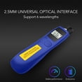 thumbnail image 3 of Fiber Power Detector, Optical Power Meter Low Consumption Sensitive Multi Functions Portable 6 Wavelengths  For Communication Engineering, 3 of 8