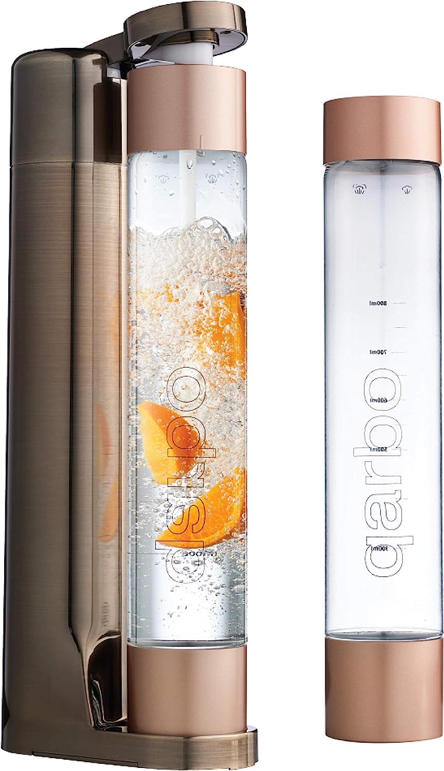 Qarbo Sparkling Water Maker and Soda Streaming Carbonator machine for