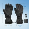 thumbnail image 7 of QZTD Heated Gloves L, Black for Unisex Waterproof Motorcycle Gloves, 7 of 7