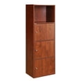 thumbnail image 3 of Convenience Concepts Xtra Storage 3 Door Cabinet with Shelf, Cherry, 3 of 3