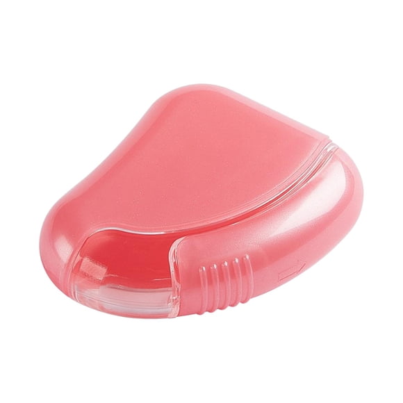 lionlar Pill Case Pill Box Organizer Dust Vitamin Container for Pocket Pink Pink