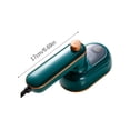 thumbnail image 3 of Steamer for Clothes, 1000W Portable Garment Steamer, LCD Display, Compact for Home, Travel, White, 3 of 6