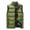 Army Green, variant on KeShDi Puffer Vest for Men Stand Collar Sleeveless Zip Up Casual Winter Vest Coat with Pockets Green 4X