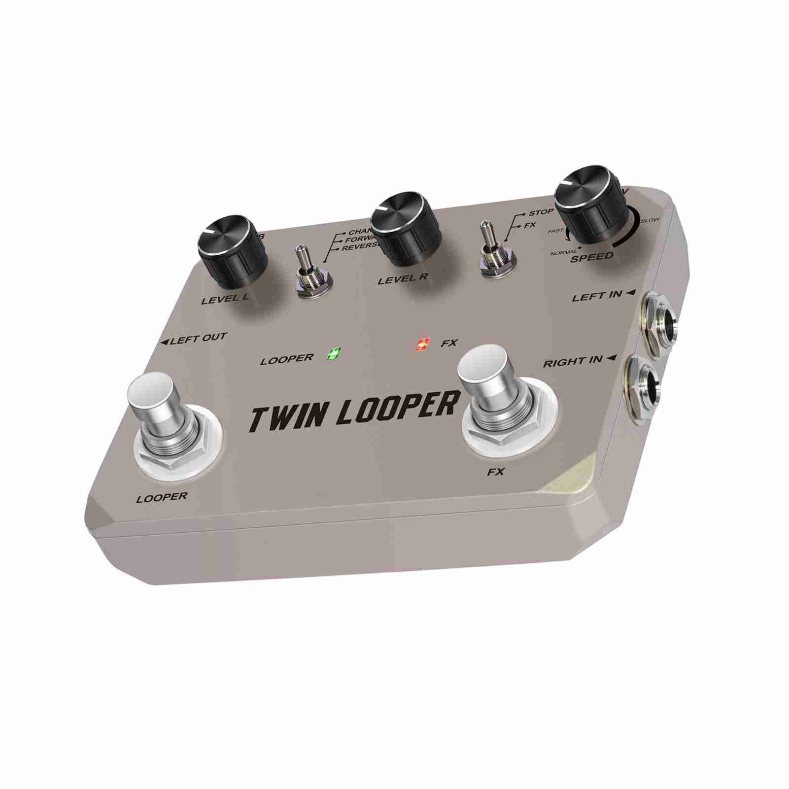 Looper Pedal Guitar Effects Guitar Looper Pedal Guitar Effects Pedal Electric Guitar Effects Pedal Rowin Guitar Looper Pedal With 2 Footswitch 11 Playback Types 10-Minute Recording