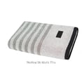 thumbnail image 3 of Linnome Face Towel Striped Solid Color Absorbent Soft Cotton for Adult Home Everyday 30x14in Green, 3 of 5