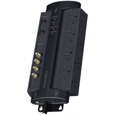 Panamax M8-AV-PRO Home Theater Surge Protector - 8 Outlets With Coax, Phone, LAN Protection 2 thumbnail image
