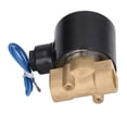 thumbnail image 4 of Válvula solenoide de 2 vías, normalmente cerrada, con núcleo de cobre y latón, válvula solenoide eléctrica para agua, gasóleo, 3/8 pulg., 12 V CC, 4 of 15