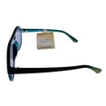 thumbnail image 3 of Fila Matte Matte Green Mens Plastic Aviator Sunglass,  Flash Lens SF9339 B56G, 3 of 6