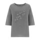 thumbnail image 3 of Camiseta de Manga Corta de la Mujer Casual Cuello Redondo Impresión Superior, Camiseta Ligera para Diario, Fiesta Y Todas las Estaciones, 3 of 4