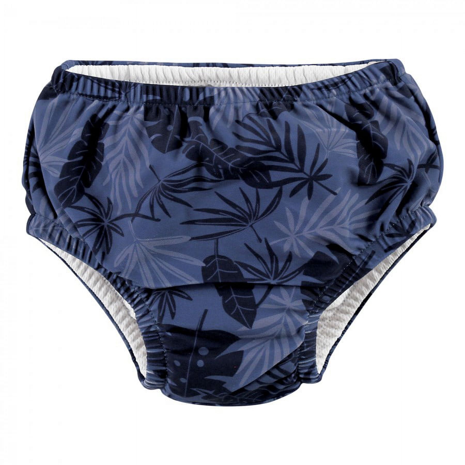 Hudson Baby Infant Boy Swim Diapers, Tropical, 6-12 Months