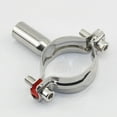 thumbnail image 2 of 304 Stainless Steel fixture Pipe Bracket Welding Water Pipe Fixed Pipe Clamp Circular Pipe Clamp PVC Locking Clamp 19-219mm, 2 of 6