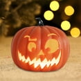 thumbnail image 4 of Linterna de calabaza de Halloween, linterna de calabaza LED, decoración de Halloween, adorno de mesa para el hogar, césped, fiesta, porche, interior y, 4 of 8