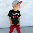 thumbnail image 4 of Generic Toddler Baby Kids Boys Mother's Day Shirts Short Sleeve Letter T-shirts Tee Tops Boys Short Sleeve Funny Graphic Tees for Toddler to Big Kid, 4 of 4