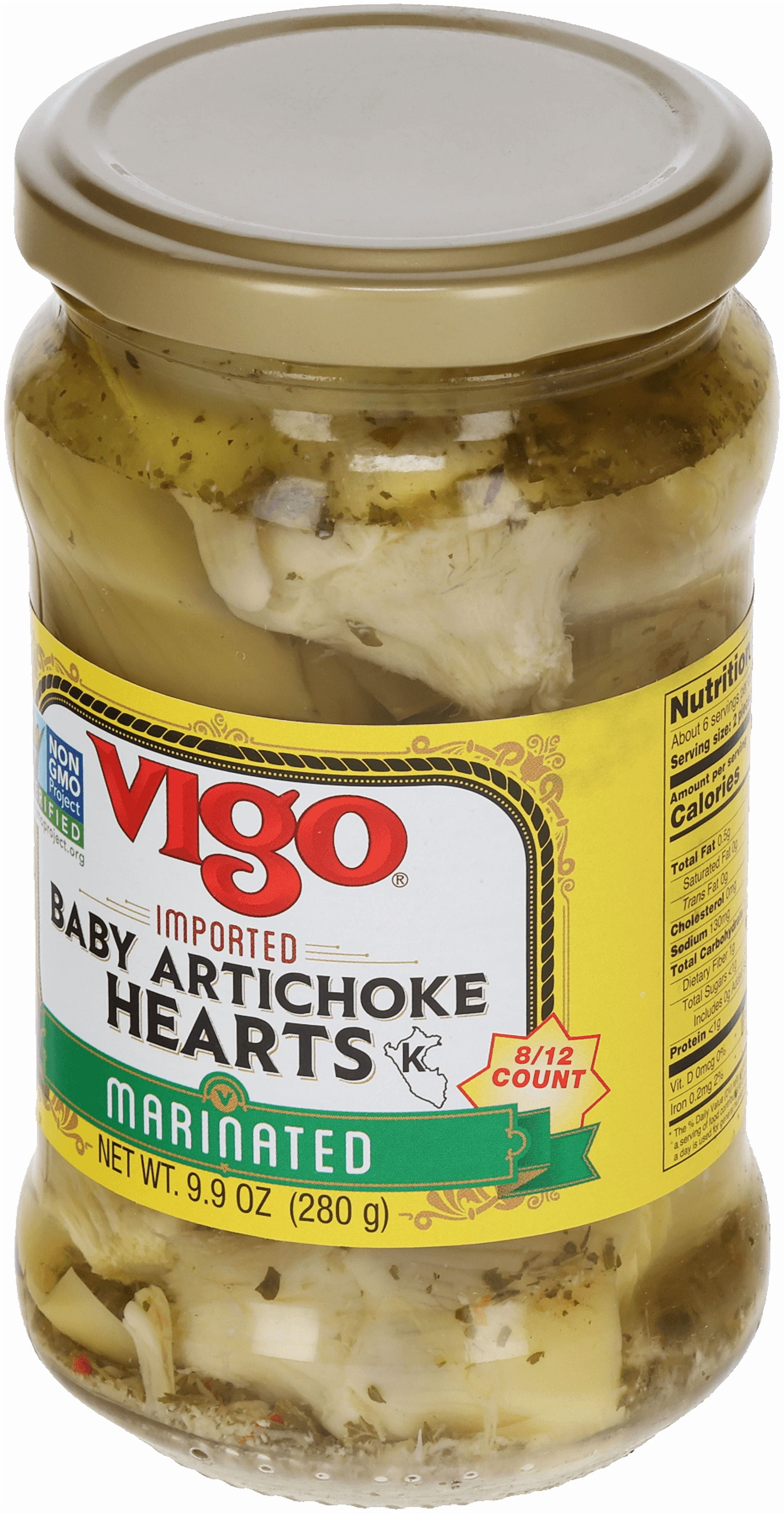 Vigo Marinated Baby Artichoke Hearts, 9.9 oz