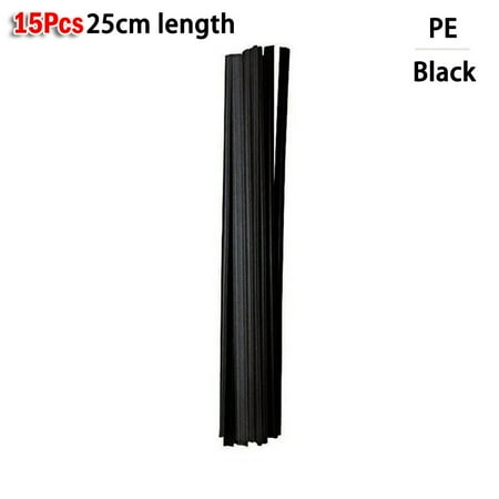 

15Pcs 9.84 Inch Plastic Welding Rods Abs Pp Pvc Pe Welding Sticks Bumper Repair