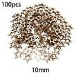thumbnail image 1 of BUYISI For Diy Craft Wood Stars Unfinished Hollow Wooden Pieces Creative Home Decor 1Cm, 1 of 4