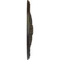 thumbnail image 4 of Ekena Millwork 27 1/8"OD x 2 5/8"P Artis Ceiling Medallion, Hand-Painted Stone Hearth Crackle, 4 of 5