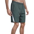 thumbnail image 1 of Aayomet Gym Shorts Men Shorts Workout Running Or Gym Training Short With Pockets (Green, XXL), 1 of 3