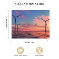thumbnail image 3 of Orinice Canvas Wall Art Prints Picture Wind turbine farm beautiful nature landscape Framed Large Size Artwork Wall Painting Home Decor for Living Room Bedroom Ready to Hang  20x16in, 3 of 6