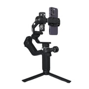Feyiyu SCORP-Mini 2 Gimbal المحمولة للهواتف الذكية والكاميرات (أسود)