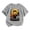 C101 Grey, variant on CONZONE Halloween Toddler Boys Tshirts Short Sleeve Graphic Tees for Boys Crew Neck Spooky Season Casual Tops