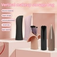 thumbnail image 6 of vnanda Makeup Brush Bag Makeup Brush Organizer Waterproof Vertical Silicone Cosmetic Bag with Zipper Closure for Home Travel Clutter-free Makeup Bag, 6 of 8