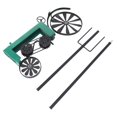 thumbnail image 2 of Ruedas De Vintage Tractor De Metal Giratriente De Viento, Piñones De Metal Estaca Al Aire Libre Decoración Del Molino De Viento Para El Lecho De Flores Del Jardín Y El, 2 of 7