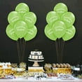 thumbnail image 2 of PMU Graduation Script Balloons 11 Inch Premium PartyTex Lime Green Latex (100/Pkg) Pkg/1, 2 of 7