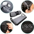 thumbnail image 5 of 10L0L Golf Cart Seat Cover for Yamaha Club Car Precedent-Gray Black (L Size), 5 of 7