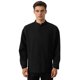 thumbnail image 1 of Camisas de Manga Larga para Hombres Botón de Color Sólido Cuello Redondo de Punto Casual Top, Estilo Coofandy Uso Diario, 1 of 9
