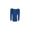 thumbnail image 1 of Free People T-Shirt Basique à Yeux Larges pour Femmes, Bleu, Petit, 1 of 2