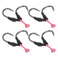thumbnail image 4 of Double Fishing Hook, Smoothly Polished Metal Fishhook Corrosion Resistant  For Tuna For Mackerel, 4 of 8