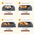 thumbnail image 3 of Cama ortopédica para perros DUMOS para perros extragrandes de espuma viscoelástica, 3 of 3