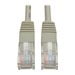 thumbnail image 2 of Eaton Tripp Lite Series Cat5e 350 MHz Molded (UTP) Ethernet Cable (RJ45 M/M), PoE - Gray, 25 ft. (7.62 m) - Patch cable - RJ-45 (M) to RJ-45 (M) - 25 ft - UTP - CAT 5e - molded, stranded - gray, 2 of 6