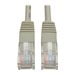 Eaton Tripp Lite Series RJ-45 (m) Cat5e (UTP) 350 MHz Molded Ethernet Cable (RJ45 M/M), PoE - Gray, 25 ft. (7.62 M) - câble de raccordement - à RJ-45 (M) - 25 ft - UTP - CAT 5e - moulé, toronné - Gris – image 2 sur 6