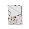 thumbnail image 2 of Bohemian Soft Flannel Fleece Throw Blanket, Fashion Illustration Feathers with Floral Details and Ribbons Vintage Style, Cozy Plush for Indoor and Outdoor Use, 50" x 60", Multicolor, by Ambesonne, 2 of 5