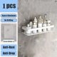 thumbnail image 1 of Bathroom Shelf No Drill Wall Mounted Shampoo Bottle Shower Corner Rack Toilet Storage Rack Aluminum Bathroom Kitchen Accessories, 1 of 7