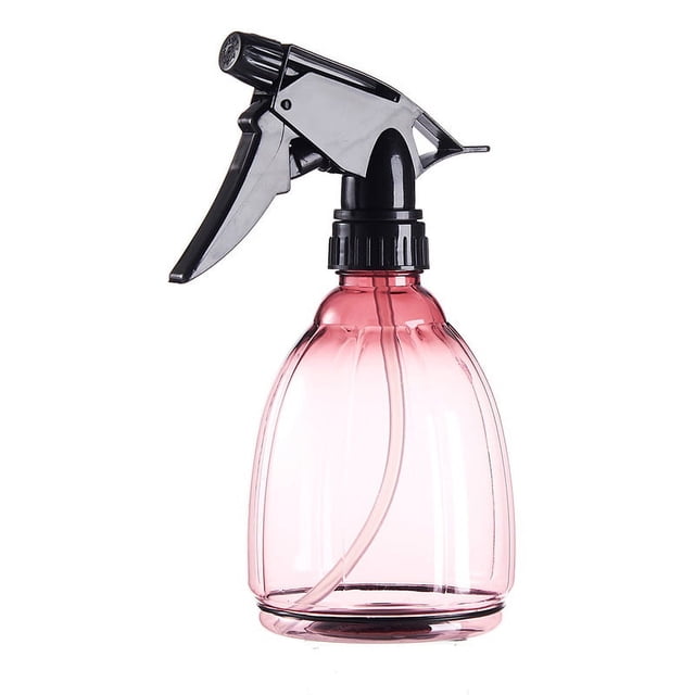 Regadera pequeña, botella rociadora, spray de alcohol, regadera de limpieza pequeña, regadera, regadera de flores, regadera de artefacto (rojo 400 ml) ER