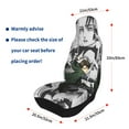 thumbnail image 2 of Attack On Titan Auto Seat Covers 2pcs Car Seat Protectors Non-Slip Vehicle Seat Cushions Stylish Protective Car Seat Covers, 2 of 9
