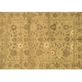 thumbnail image 1 of Ahgly Company Indoor Rectangle Abstract Brown Modern Area Rugs, 2' x 4', 1 of 4