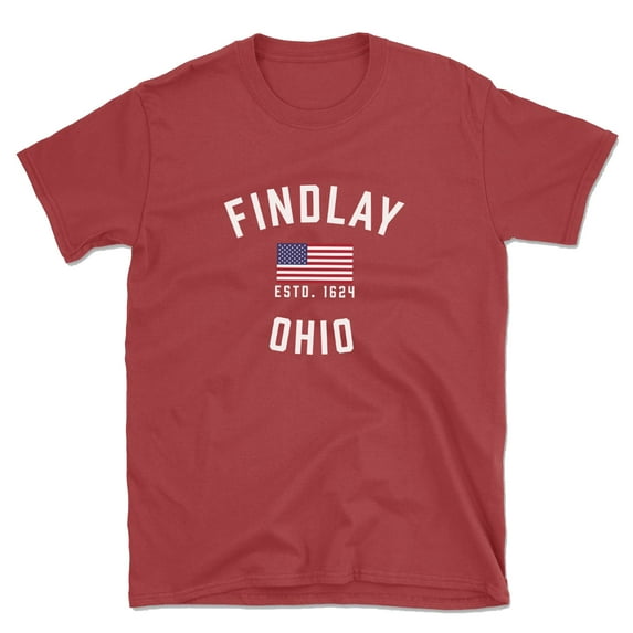 Findlay Ohio Patriot Men's Cotton T-Shirt