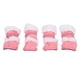 thumbnail image 1 of Zapatos para pies de mascotas, botas protectoras de pata de perro cálidas de invierno con cierre de gancho para exteriores, color rosa NO. 4, 1 of 5