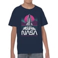 thumbnail image 2 of Officially Licensed NASA Retro Space Shuttle Design Youth's T-shirt, 2 of 3