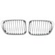 thumbnail image 1 of Rejillas de riñón LANNMXG cromadas para 1998-2001 E46 320i 323i 325i 328i 330i sedán 4 puertas, 1 of 4