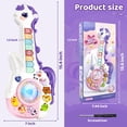 thumbnail image 4 of Marstone Toys for 1 2 Year Old Girl Birthday Gifts: Baby Musical Unicorn Toys 12-18 Months, Educational Cartoon Guitar for Toddler Boy Kids 1-3, 4 of 7
