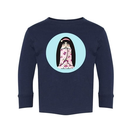 

Flower Kokeshi Doll Long Sleeve Toddler -Image by Shutterstock 2 Toddler