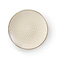 thumbnail image 3 of Juego De Vajilla Con Diseño De Panal De Gres En Relieve Geométrico Elama, Marfil, 3 of 5