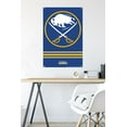 thumbnail image 6 of NHL Buffalo Sabres - Logo 20 Wall Poster with Pushpins, 22.375" x 34", 6 of 6